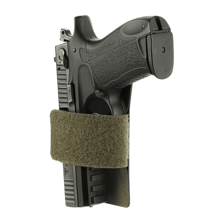 M-Tac Hylster-Insert Light med justerbar velcrostrop til skjult bæring af pistoler, designet til taktiske tasker og rygsække.