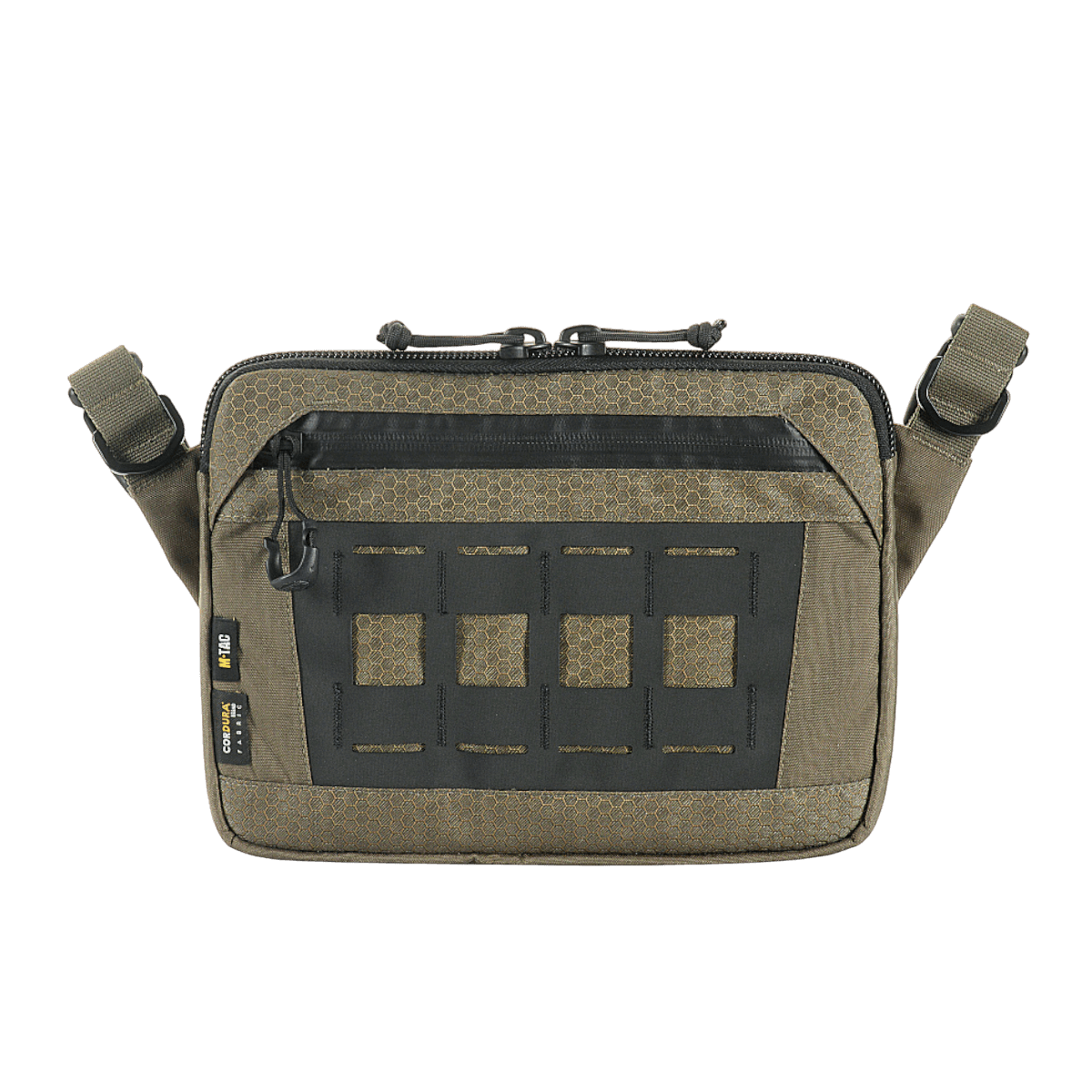 M-Tac Admin Taske Elite i Cordura 500D med justerbar skulderrem og YKK lynlåse, stilfuld og funktionel design, slidstærk og let vedligeholdelse.