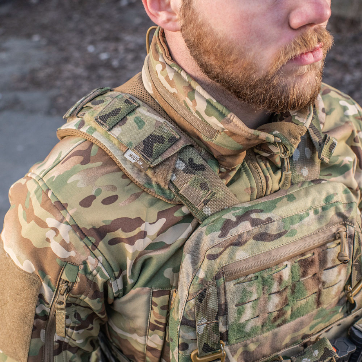 M-Tac Skulderpude til Plate Carrier Cuirass QRS