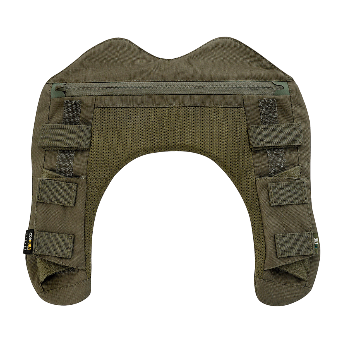 M-Tac Skulderpude til Plate Carrier Cuirass QRS i slidstærkt Cordura med 3D-mesh paneler for komfort og ventilation.