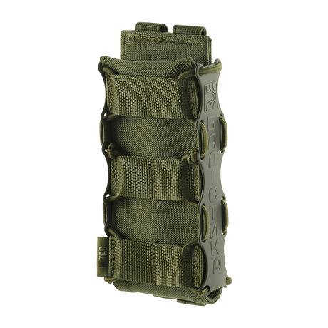 M‑Tac Mag Pouch Kolchan til AK/AR i Cordura 1000D med MOLLE system til sikker opbevaring af magasiner, grøn farve