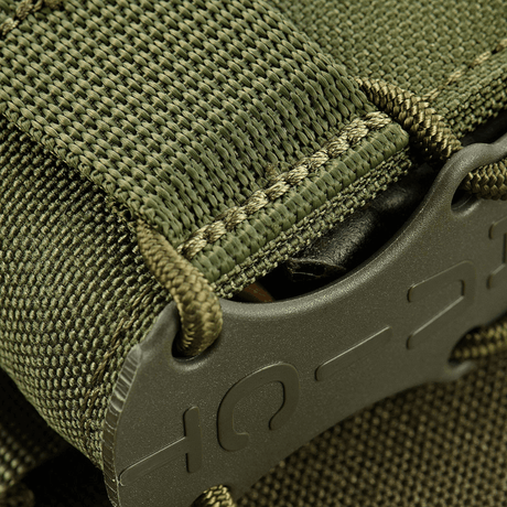 M-Tac Mag Lomme Kolchan til AK/AR Mini i slidstærkt Cordura med robust syning og NIJ-certificering, detaljeret nærbillede, galleri position 1.
