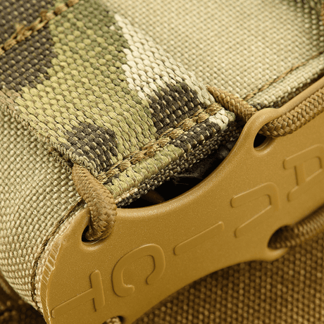 M-Tac Mag Lomme Kolchan til AK/AR Mini i slidstærkt Cordura med NIJ-certificering, detaljeret blik på materiale og lukning, galleri position 1
