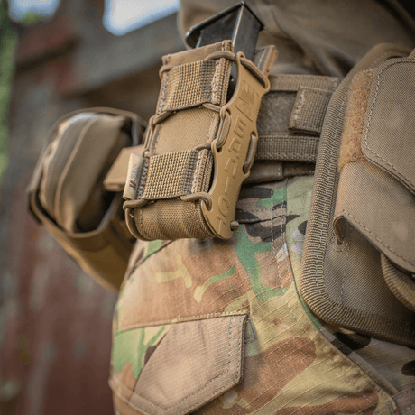 M-Tac Pistolmagasinlomme Kolchan i Cordura med NIJ-certificering til taktisk magasinopbevaring, vist i galleri position 1.