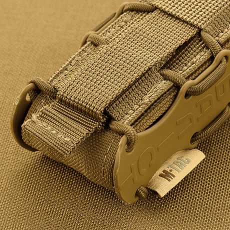 M-Tac Pistolmagasinlomme Kolchan i slidstærkt Cordura med integreret lukkemekanisme og NIJ-certificering, vist i galleri position 1.