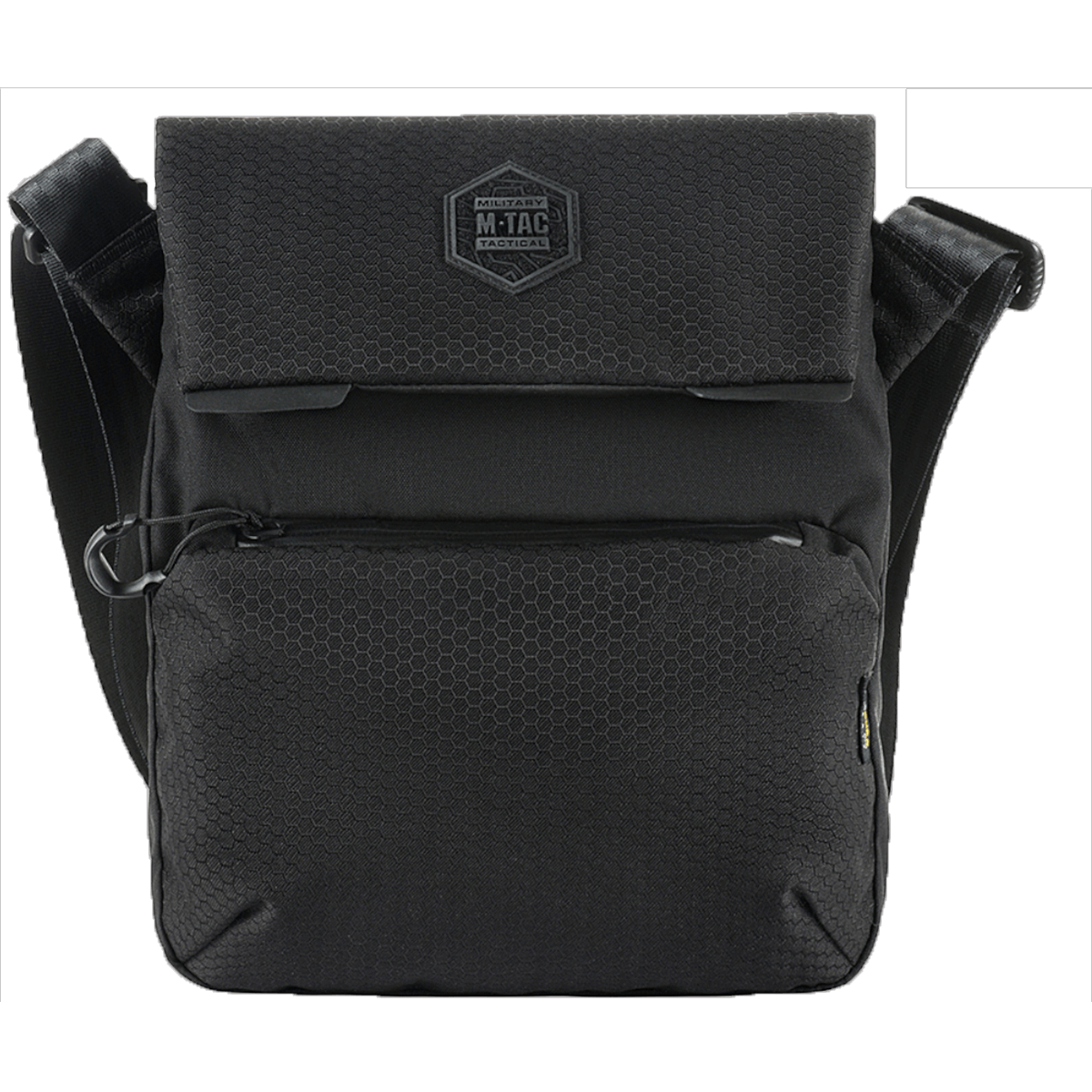 M-Tac Konvert Taske Elite i slidstærkt Cordura materiale med justerbar rem og magnetventil.