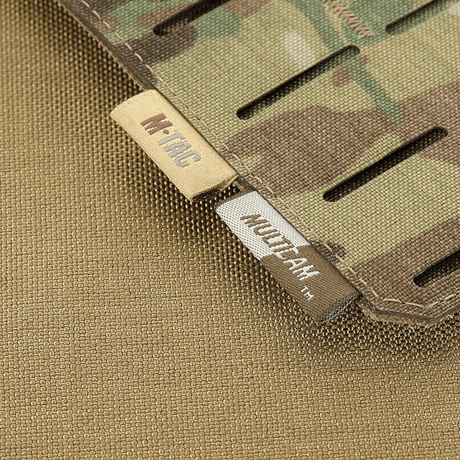 M-Tac Frontpanel til Plate Carrier Cuirass QRS XL i Cordura 500D med camouflage og NIJ-certificering, vist i galleri position 1.