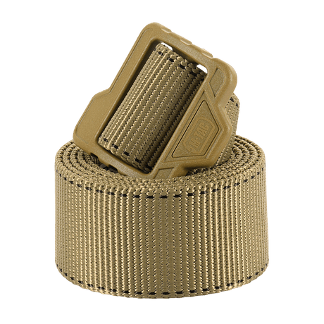 M-Tac Taktisk Paratrooper Bælte i slidstærk nylon, 40 mm bredt med polyamid lås, ideelt til soldater og aktive personer.