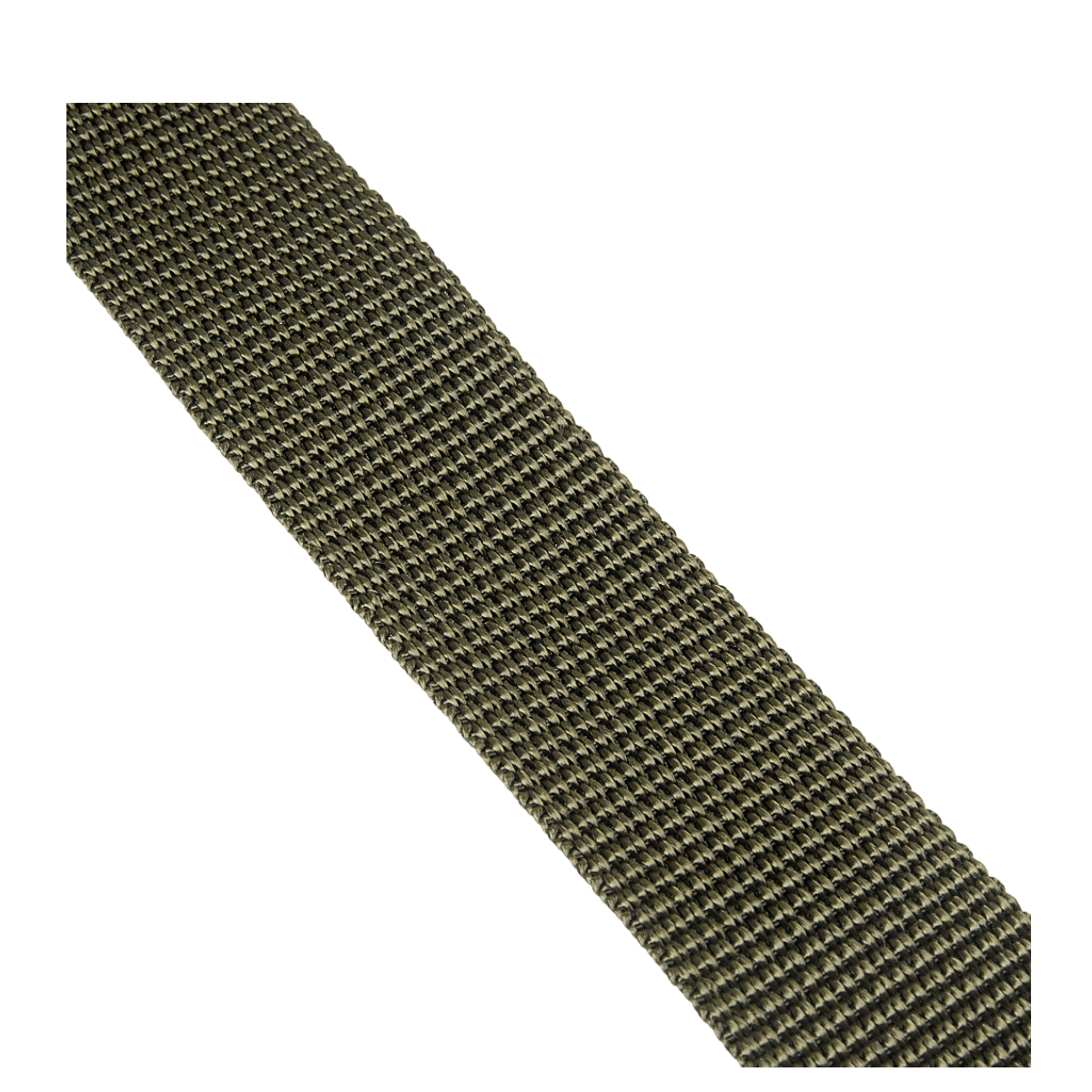Nærbillede af M-Tac Våbenbælte Single Point lavet af slidstærk Texcel-rem, ideelt til hurtig og nem geværhåndtering.