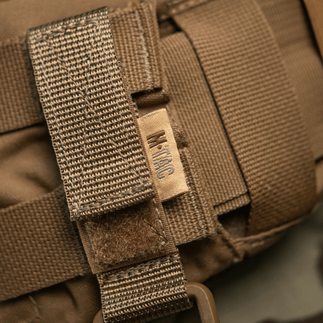 M-Tac Fastgørelse med D-ring på MOLLE-system med Velcro
