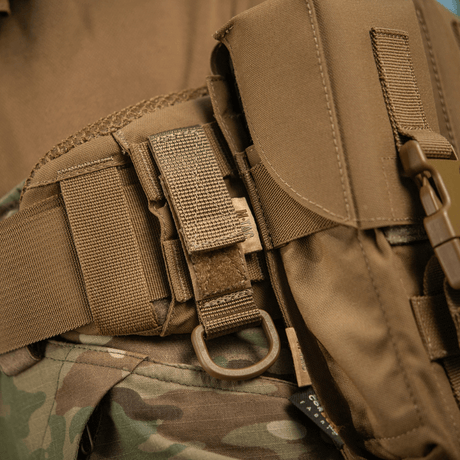 M-Tac Fastgørelse med D-ring til MOLLE-system på militærudstyr