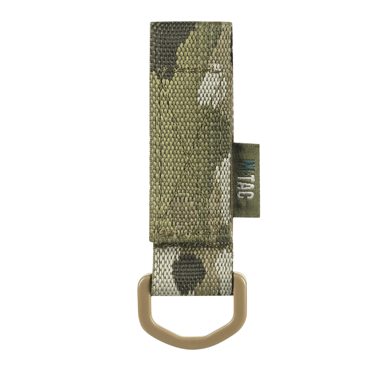 M-Tac Fastgørelse med D-ring i camouflagemønster til MOLLE-system til taktisk brug