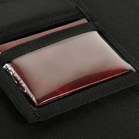 M‑Tac Pung Elite Gen.II Hex med en plastiklomme til dokumenter og holdbart design, fremstillet af Cordura Hex 1000D.