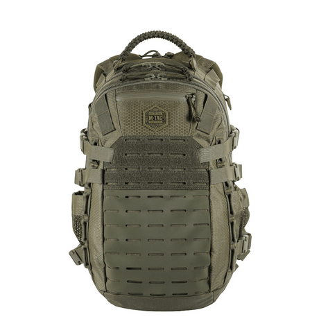M-Tac Mission Rygsæk Elite Hex i Cordura Hex 1000D med MOLLE LASER CUT-system, ergonomisk designet til holdbarhed og stil.