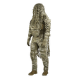 M-Tac Alder Camouflage Suit til ujævnt terræn, designet til snigskytter med camouflagemønster og funktionelt materiale, galleri position 1.