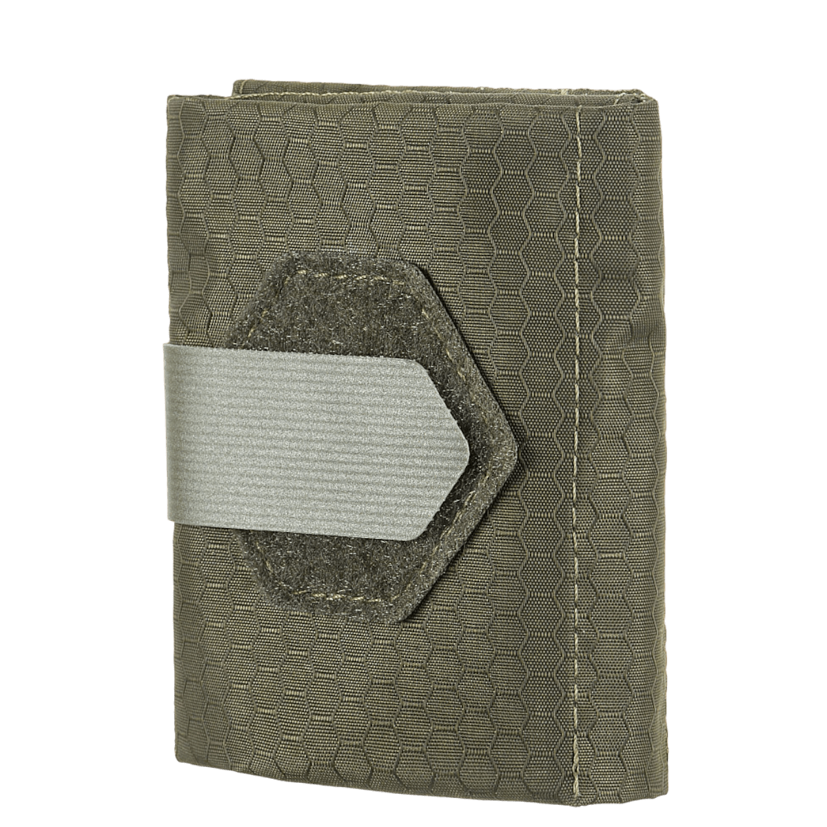 M-Tac City Med Pouch Hex lavet af holdbart Hex Polyester med Velcro-lukning, ideel til at opbevare vigtige medicinartikler.