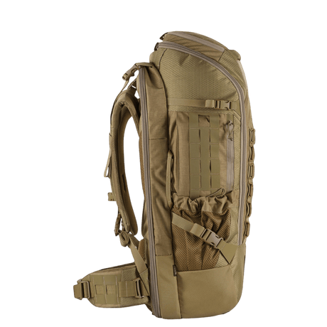 M-Tac Rygsæk Large Elite Hex Gen. IV i sand farve, ergonomisk designet til stil og funktionalitet, fremstillet af slidstærkt Cordura materiale.