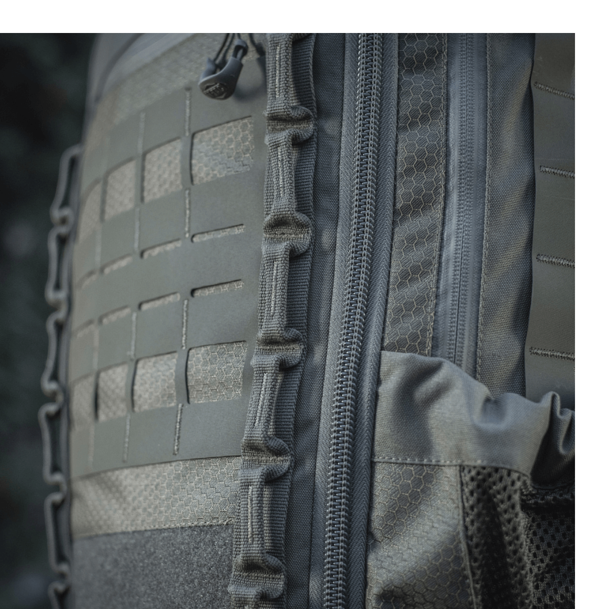 Detaljer af M-Tac Rygsæk Large Elite Hex Gen. IV i slidstærkt Cordura stof