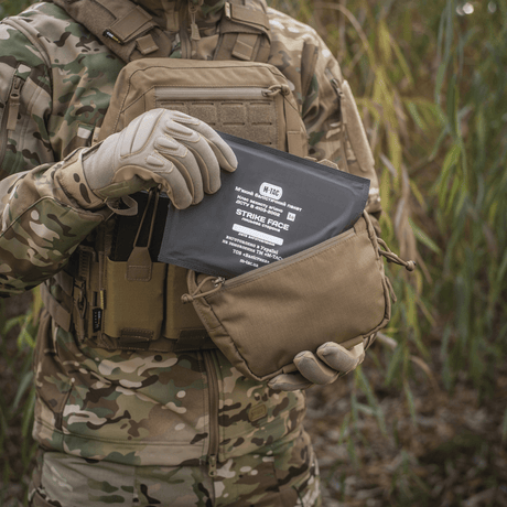 M-Tac Lomme til Tilbehør Lower Large Elite Plate Carrier i robust Cordura 500D med funktionel åbning, vist i galleri position 1