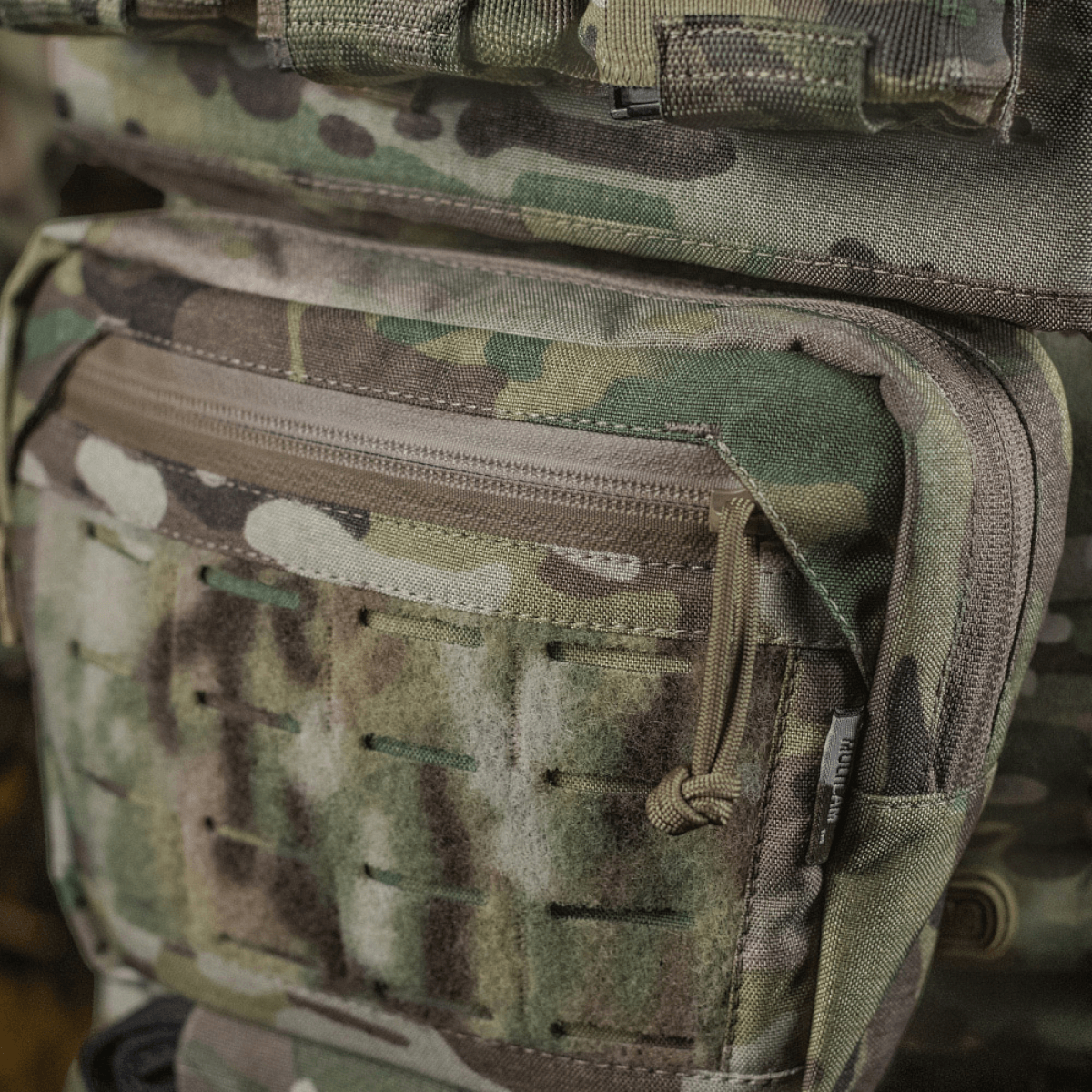 M-Tac Lomme til Tilbehør Lower Large Elite i Cordura 500D med YKK lynlåse, ideel til robust opbevaring under krævende forhold.