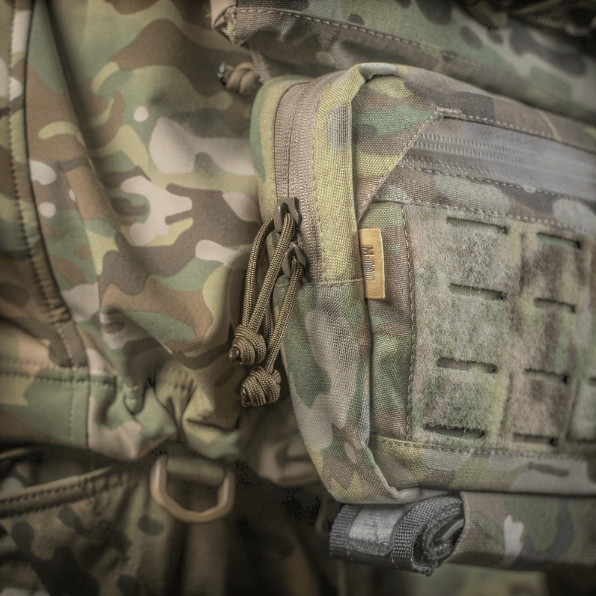 M-Tac Lomme til Tilbehør Lower Large Elite fremstillet af Cordura 500D med YKK lynlåse for holdbarhed og funktionalitet