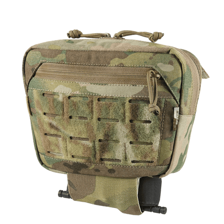 M-Tac Lomme til Tilbehør Lower Large Elite Plate Carrier i slidstærkt Cordura 500D med NIJ-certificering, taktisk pouch, galleri position 1