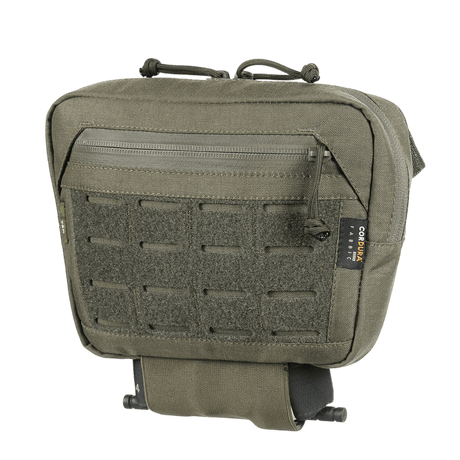 M-Tac Lomme til Tilbehør Lower Large Elite Plate Carrier i slidstærkt Cordura 500D med NIJ-certificering, vist i galleri position 1, olivengrøn model.