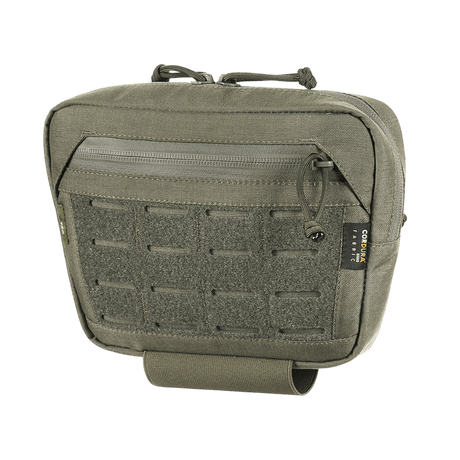 M-Tac Lomme til Tilbehør Lower Large Elite Plate Carrier i slidstærkt Cordura 500D med NIJ-certificering, vist i galleri position 1, grøn model