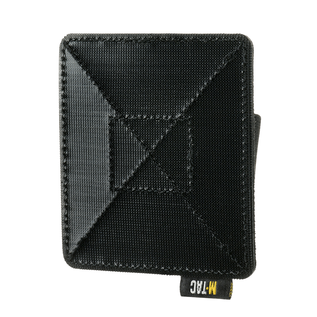 M‑Tac Indlæg til Rygsæk (3 stk) til våbenkasser, justerbar for optimal fiksering, set fra toppen, sort design med Velcro-fastgørelse.