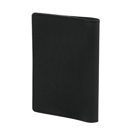 M‑Tac Pascover i sort polymer, beskytter mod slid. Ideel til pas og kort. Stilfuldt design med "Passport"-tryk og M‑Tac logo.