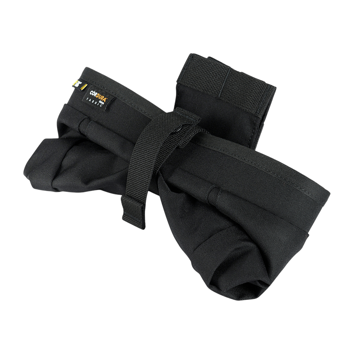 M‑Tac Magasinsæk Dump Pouch Lite Elite i sort Cordura 500D med hurtiglukkesystem og MOLLE-kompatible stropper.