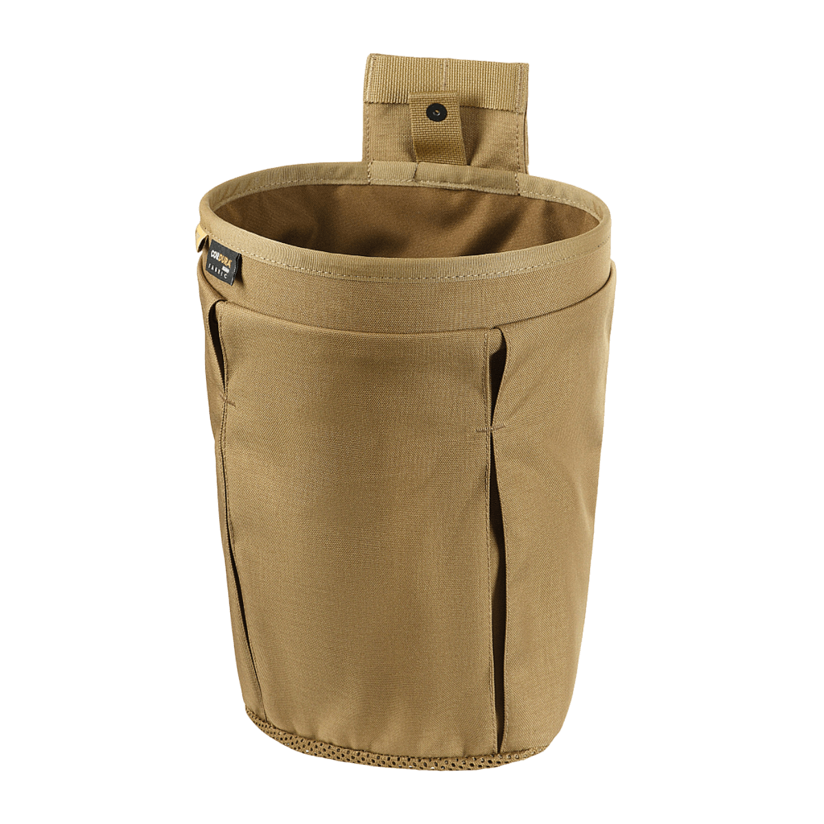 M‑Tac Magasinsæk Dump Pouch Lite Elite i Cordura 500D med hurtiglukkesystem og drænnet bund, velegnet til MOLLE eller bæltemontering.