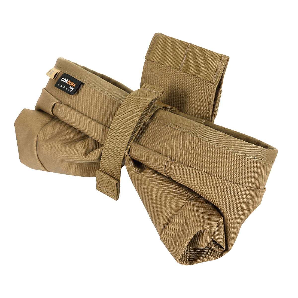 M‑Tac Magasinsæk Dump Pouch Lite Elite i Cordura 500D med hurtiglukkesystem og MOLLE montering, robust og funktionel opbevaring.