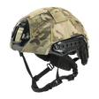 M‑Tac Hjelmcover Shroud Elite i MULTICAM, designet til TOR-D hjelme, beskytter mod skade, med Velcro-paneler og stropper til ekstraudstyr.