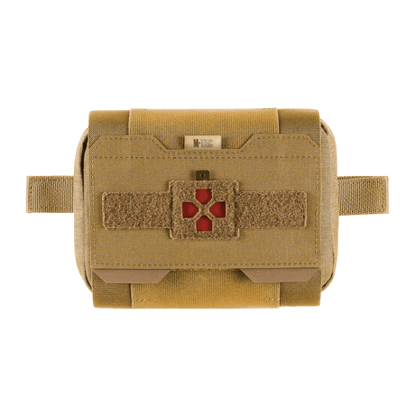 M-Tac Horisontal Medic Lomme Large Elite i slidstærkt materiale med IFAK organizer, NIJ-certificeret, galleri position 1, tan model