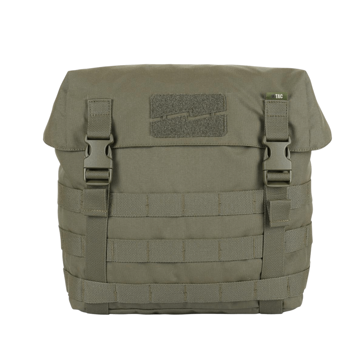 M-Tac Pouch Sukharka Gen.3 XL, grønt feltpung lavet af Cordura 500D med Velcro-panel og MOLLE-system til udstyrsfæstning.
