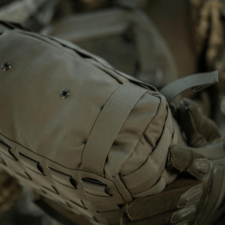 M-Tac Pouch Sukharka Gen.3 XL i Cordura 500D, monteret på udstyr med MOLLE-system og Woojin hardware