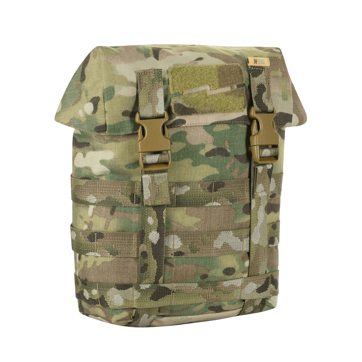 M-Tac Sukharka Gen.3 Pouch med camouflage mønster og MOLLE-interface til militært brug i Cordura 500D materiale.