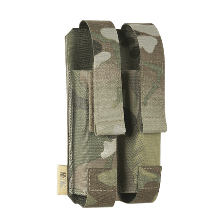 M-Tac Dobbeltlomme APS Laser Cut Gen. II | Taktisk design i slidstærkt Cordura med plads til to magasiner, vist i galleri position 1.