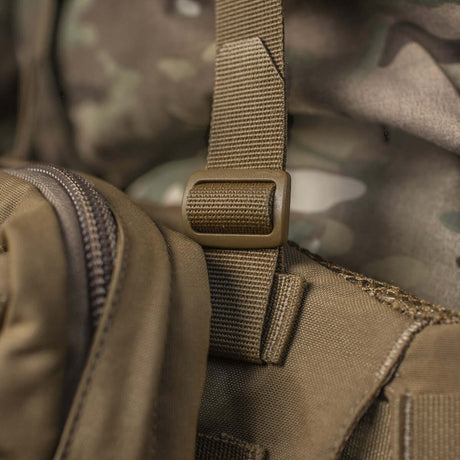 M-Tac Skulderstropper til taktisk bælte Laser Cut i slidstærkt Cordura, designet til forbedret bærekomfort, vist i galleri position 1.