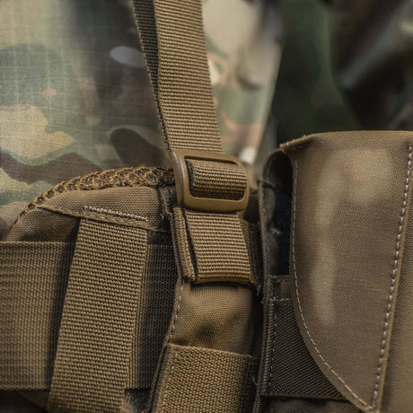 M-Tac Skulderstropper til taktisk bælte Laser Cut i slidstærkt Cordura Squadron, designet til øget komfort ved bæring, galleri position 1.