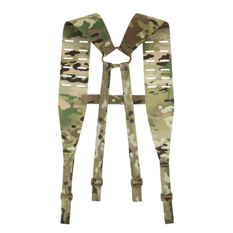 M-Tac Skulderstropper til taktisk bælte Laser Cut i camouflage Cordura med NIJ-certificering, galleri position 1.