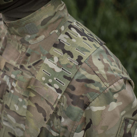 M-Tac Skulderstropper til taktisk bælte Laser Cut i camouflage Cordura med NIJ-certificering, vist i galleri position 1.