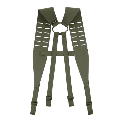 M-Tac Skulderstropper til taktisk bælte Laser Cut i robust Cordura Squadron med NIJ-certificering, vist i galleri position 1.