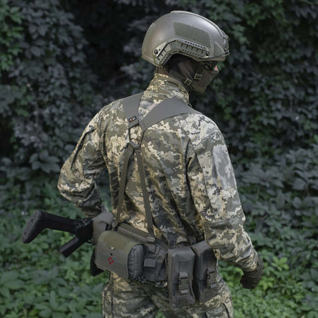 M-Tac Skulderstropper til taktisk bælte Laser Cut i slidstærkt Cordura med NIJ-certificering vist i galleri position 1.