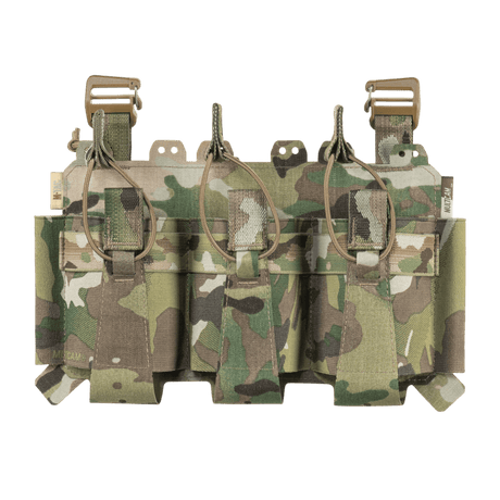 M-Tac Frontpanel til Cuirass QRS Plate Carrier 3 Magasiner med camouflagemønster, elastisk materiale og NIJ-certificering, galleri position 1