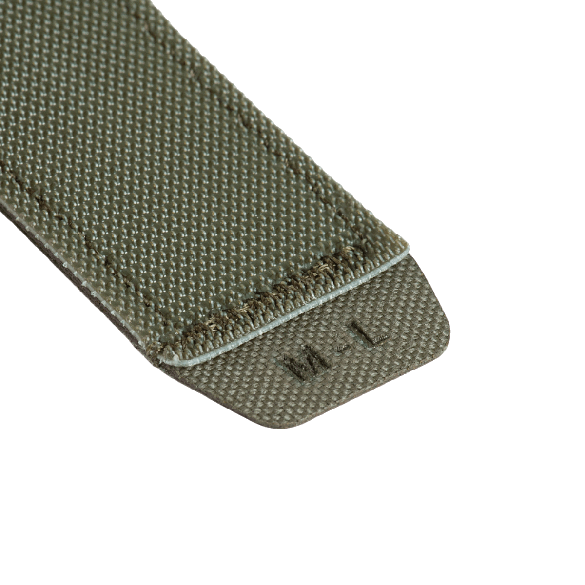 M‑Tac Internal Tiger Bælte i Cordura 500D, størrelse M/L, grøn farve, med velcrolukning til taktisk brug.