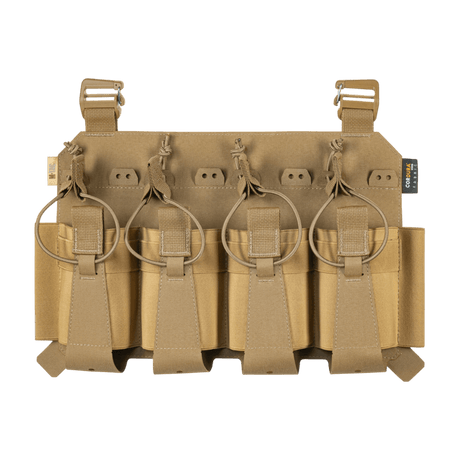 M-Tac Frontpanel til Plate Carrier Cuirass QRS til 4 Magasiner i slidstærkt elastisk materiale med NIJ-certificering, galleri position 1.