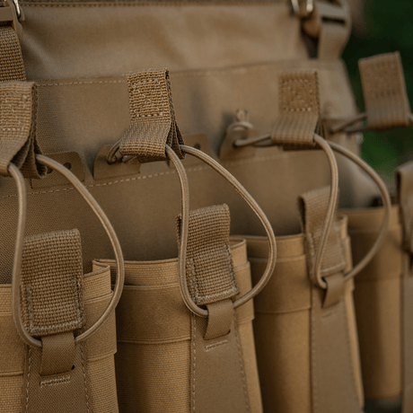 M-Tac Frontpanel til Plate Carrier Cuirass QRS til 4 Magasiner i elastisk materiale med NIJ-certificering, galleri position 1.