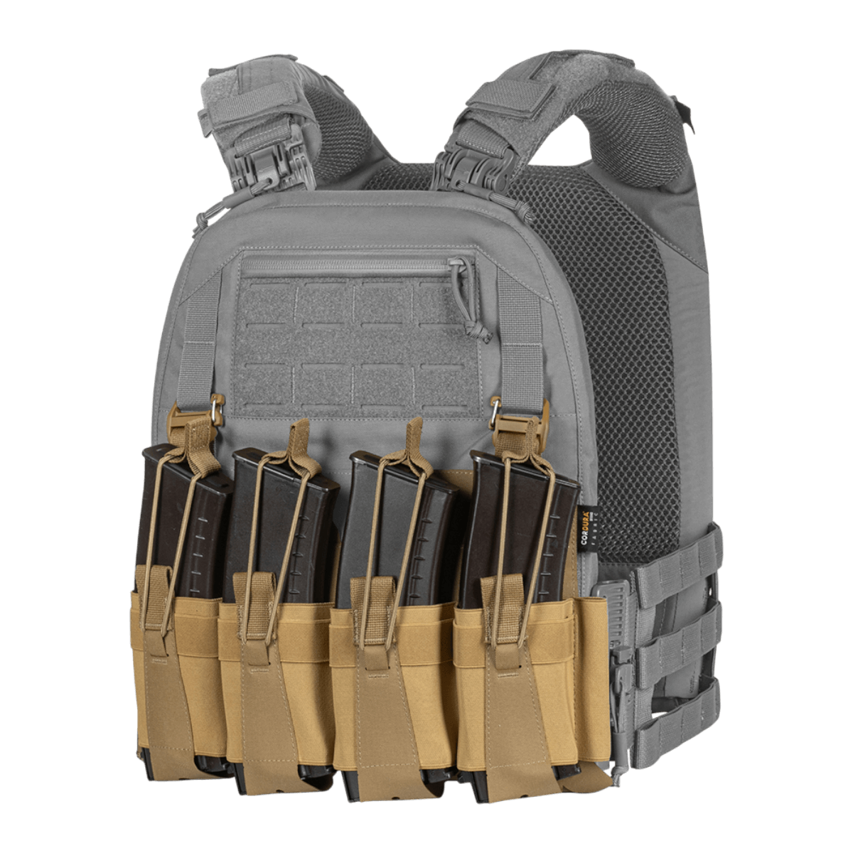 M-Tac Frontpanel til Plate Carrier Cuirass QRS til 4 Magasiner funktionel let magasintasker